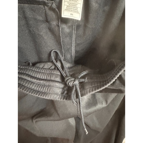 Adidas Track Pants 2XL Black Sacramento Kings NBA Warm Up Snap Game Day Gym READ - Picture 3 of 15